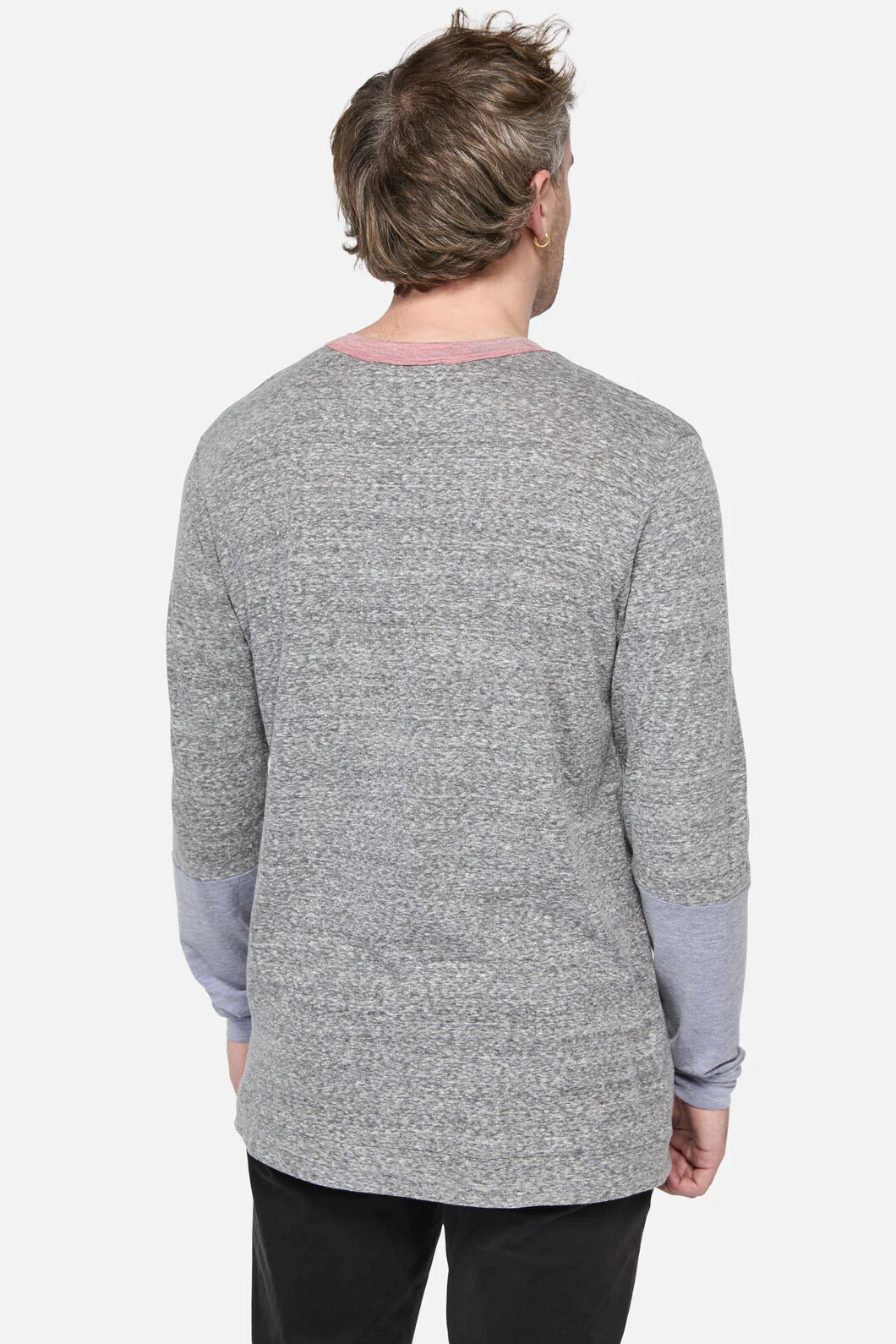 Tri Colour LS Tee - Image 3