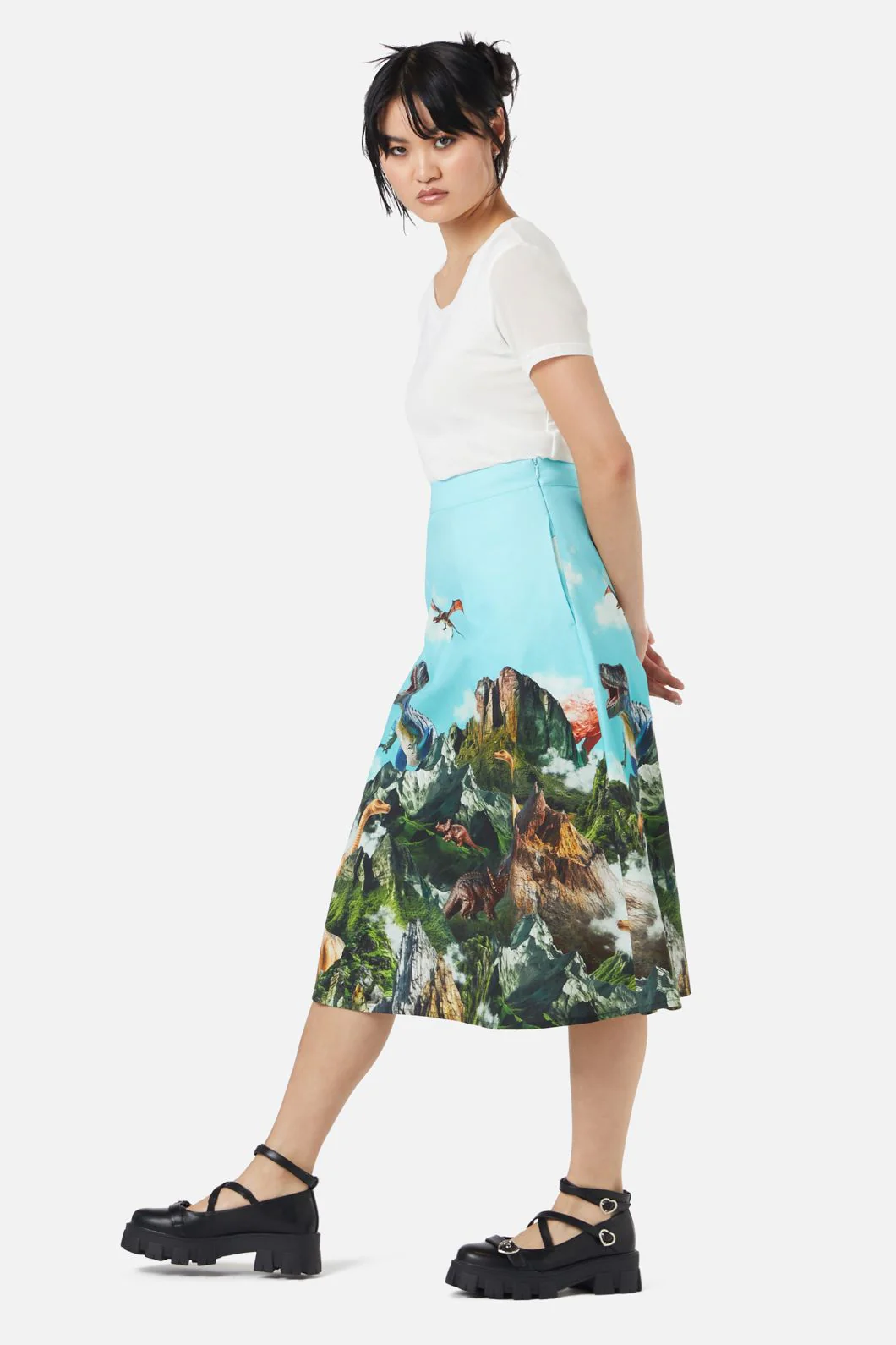 Triassic Scene Border Skirt - Image 3