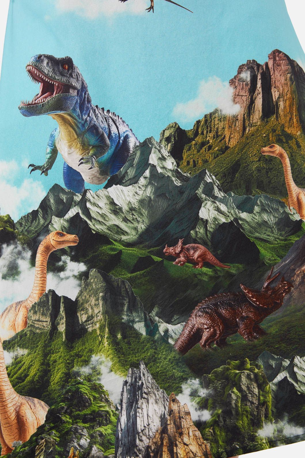 Triassic Scene Border Skirt - Image 5