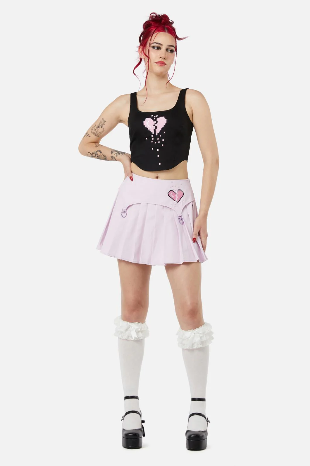 Two Of Hearts Skort - Image 3