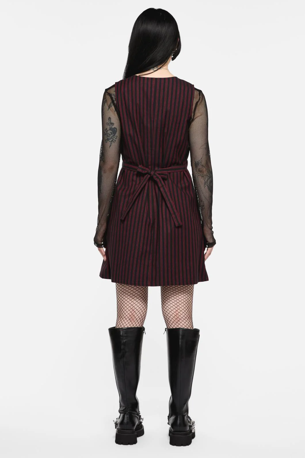 Undead Pinstripe Pinafore - Image 4