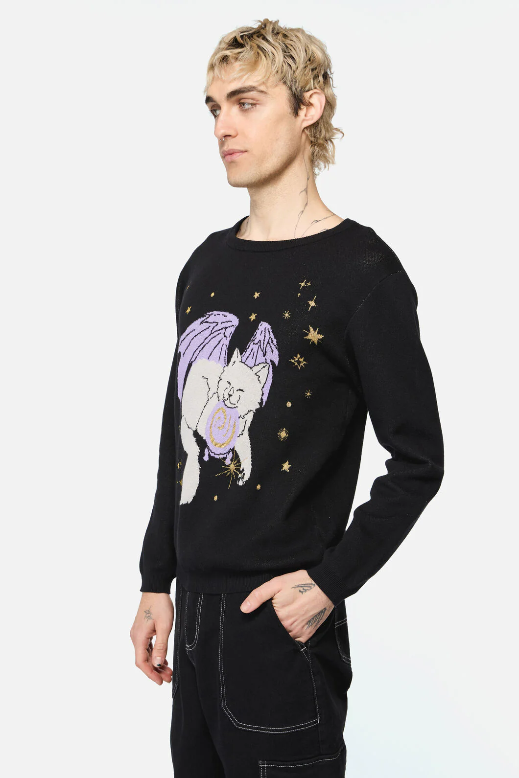 Unisex Predictions Knit Jumper - Image 2