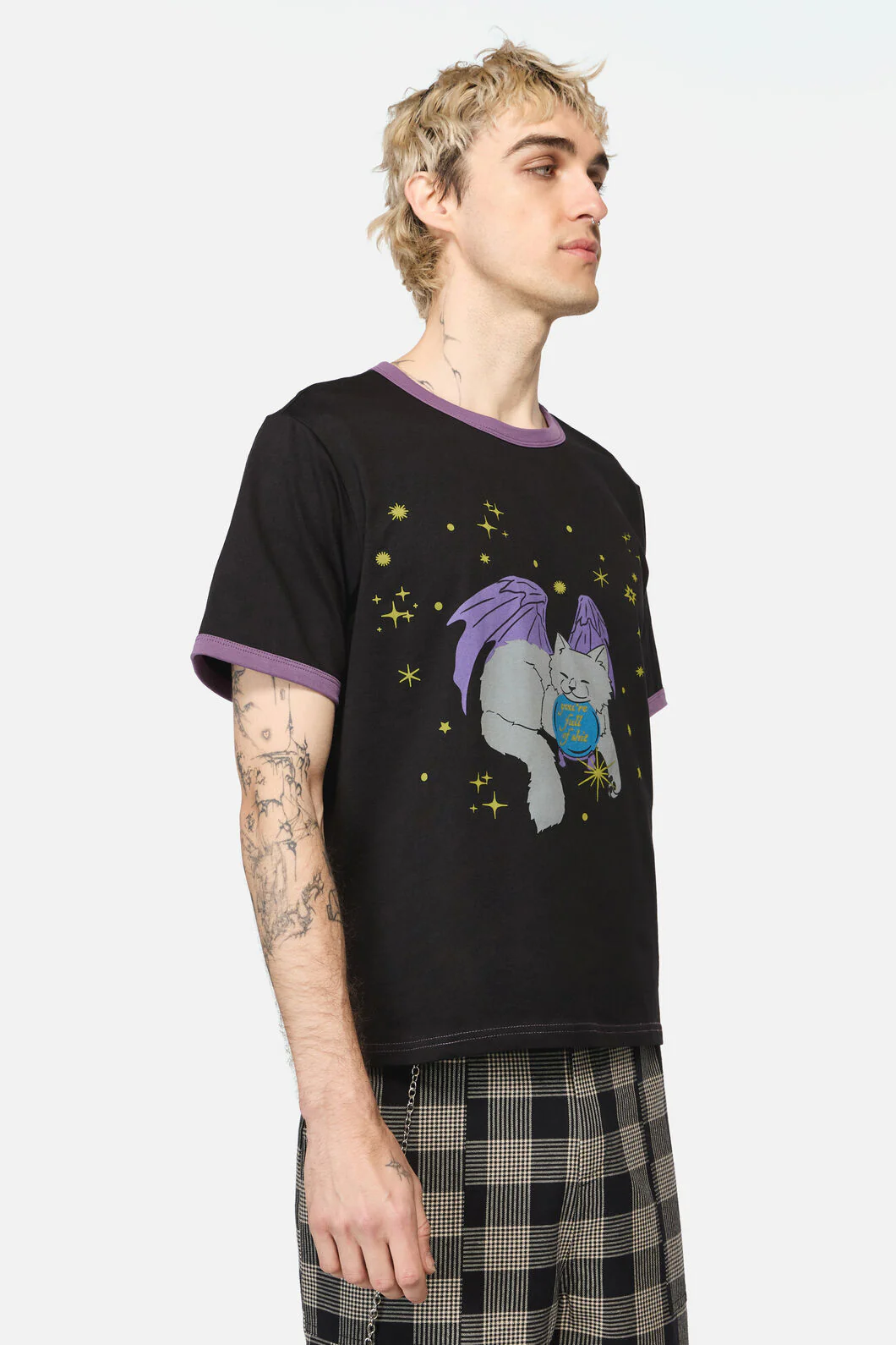 Unisex Studious Print Tee - Image 2