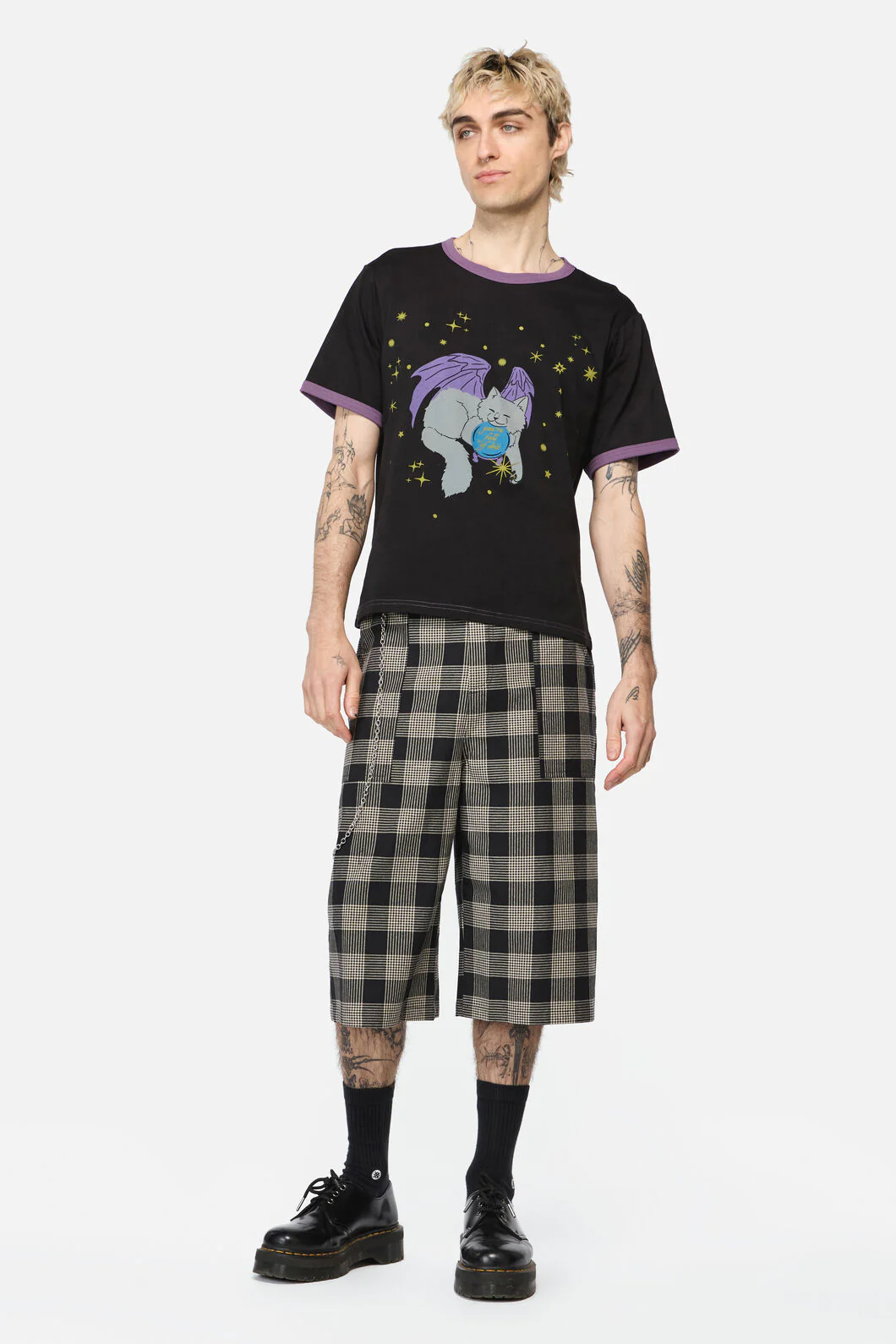 Unisex Studious Print Tee - Image 4