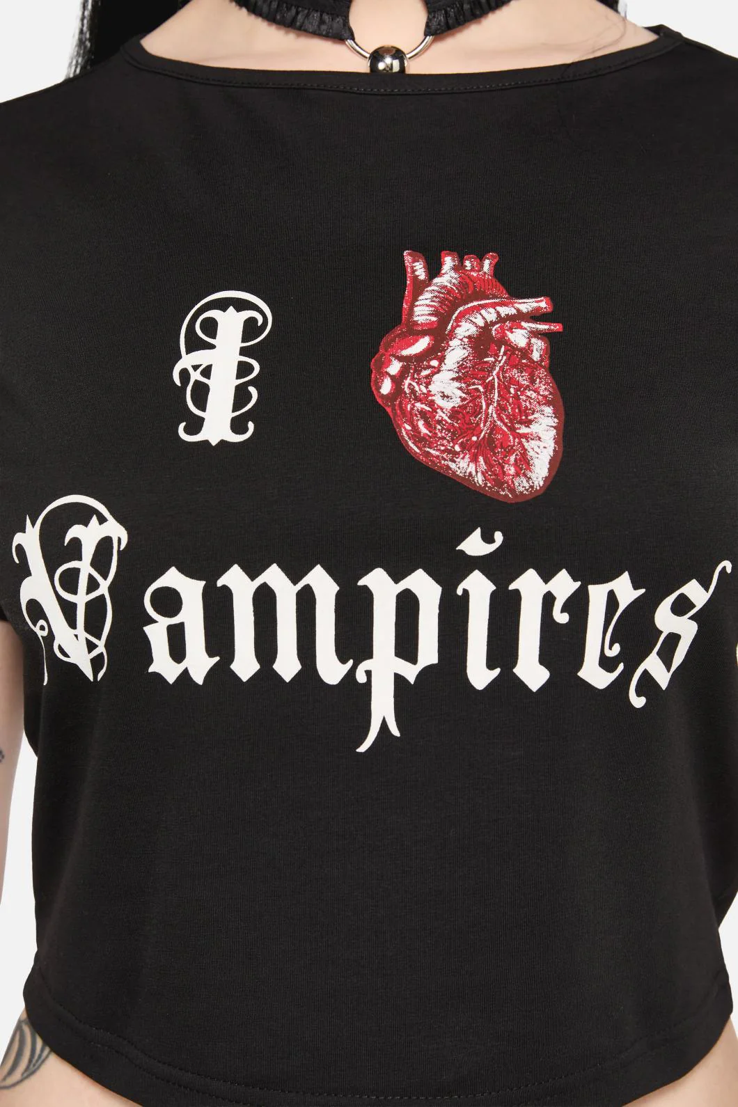 Vampire Lover Fitted Tee - Image 5