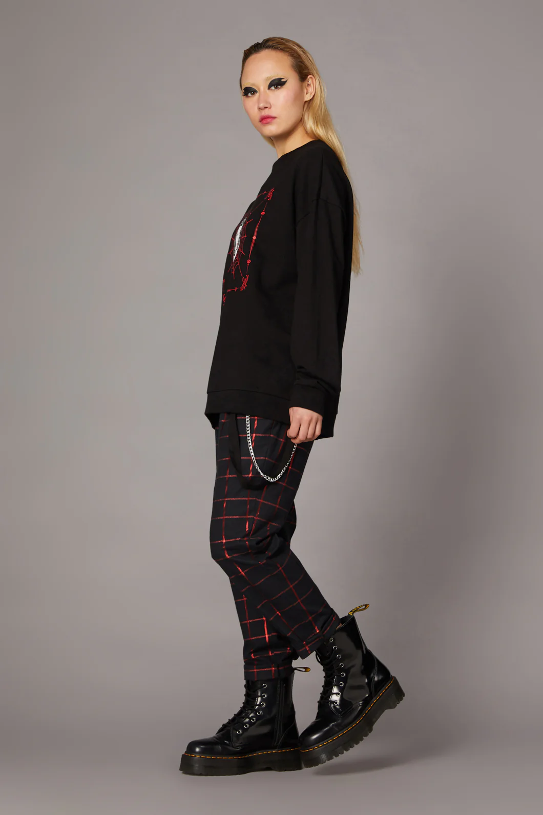 Vampire Print Sweater - Image 3