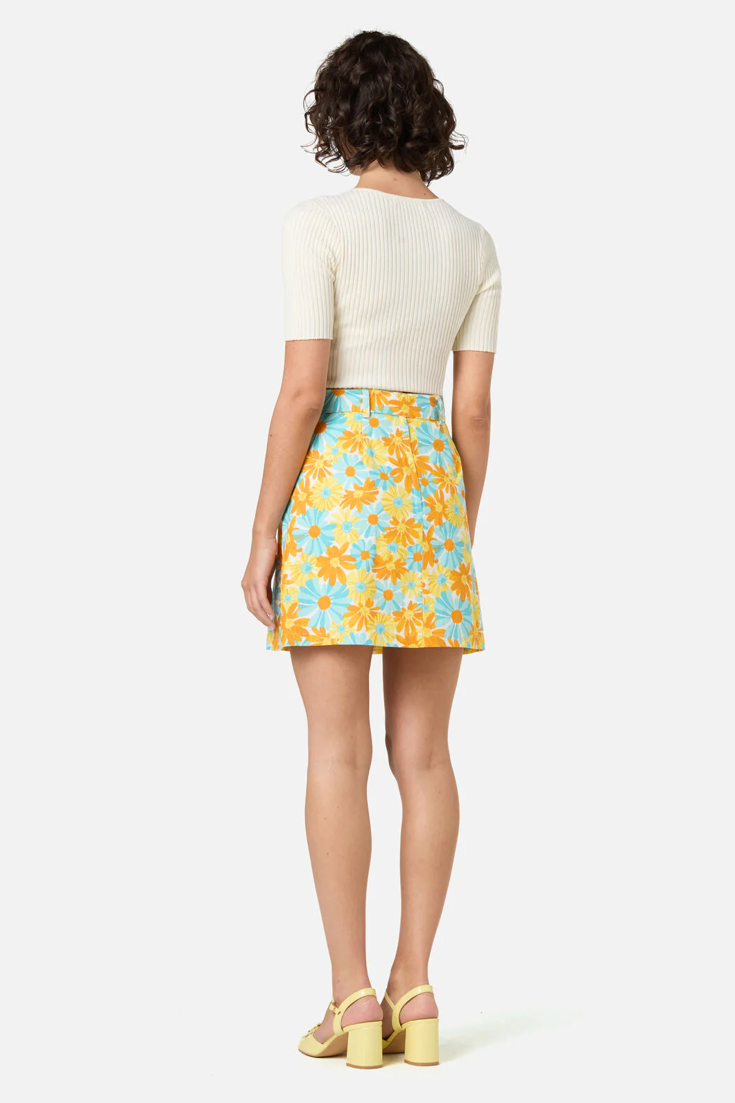 Vintage Daisy Mini Skirt - Image 5