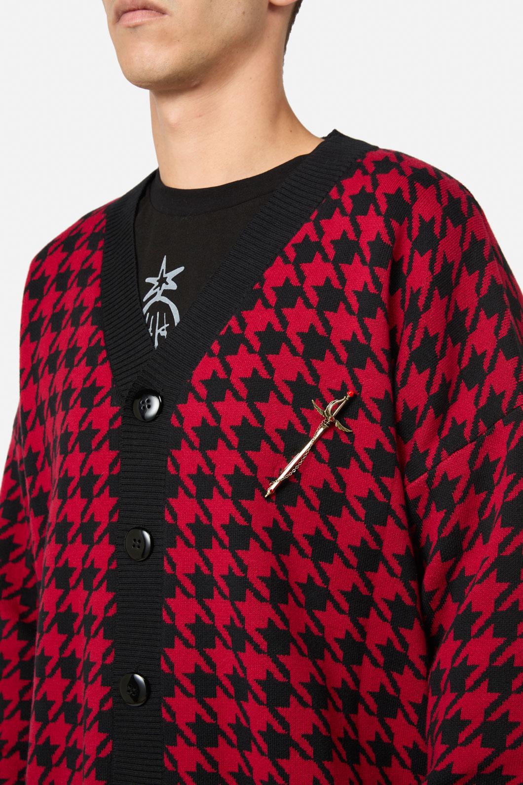 Virtue Houndstooth Cardi - Image 6