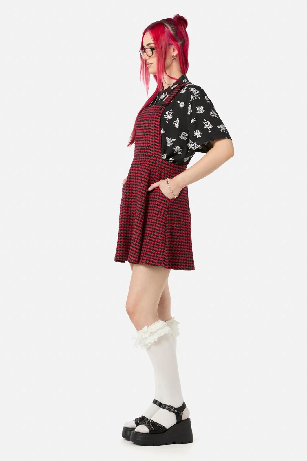 Virtue Houndstooth Pinny - Image 3