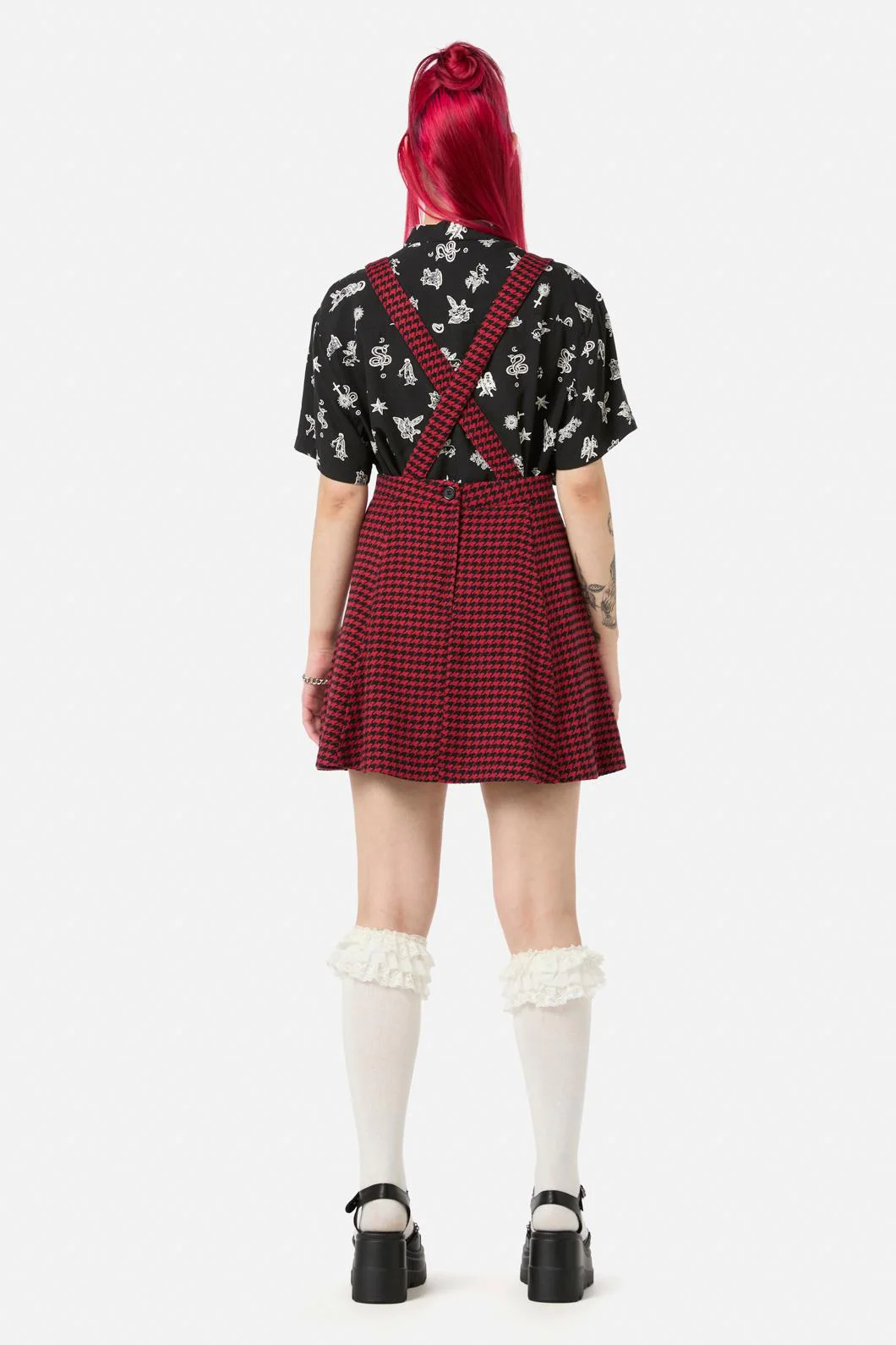 Virtue Houndstooth Pinny - Image 4