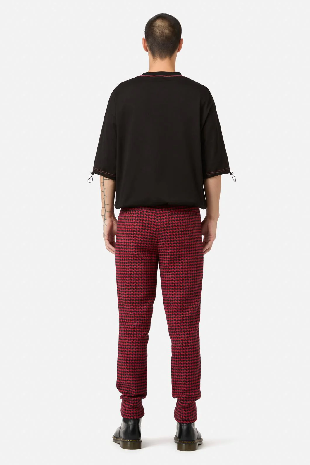 Virtue Houndstooth Slim Fit Pants - Image 4