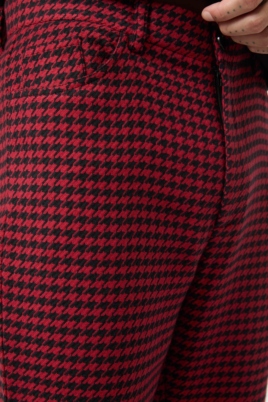 Virtue Houndstooth Slim Fit Pants - Image 5