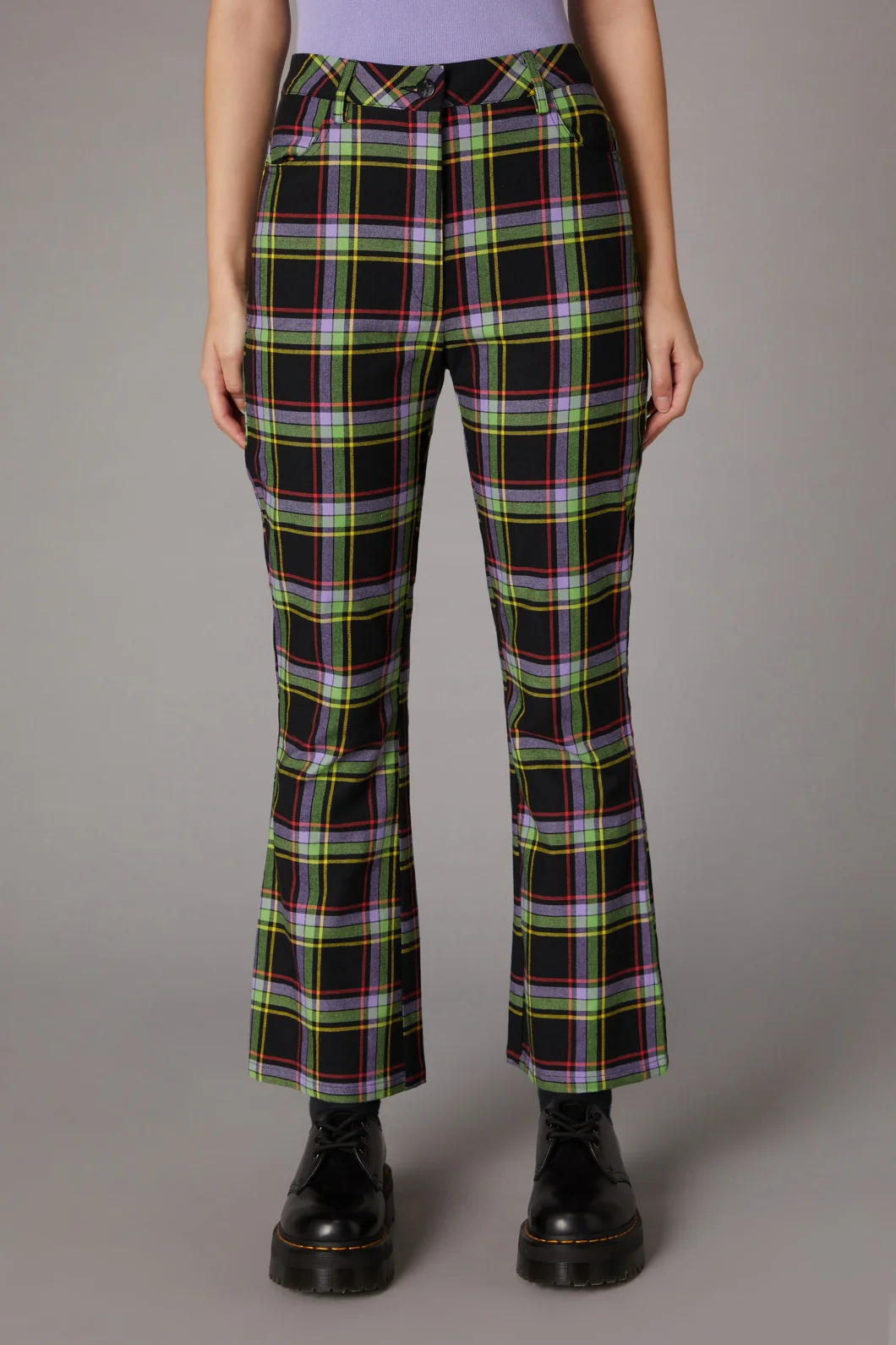 Vivid Tartan Goth Pant - Image 2