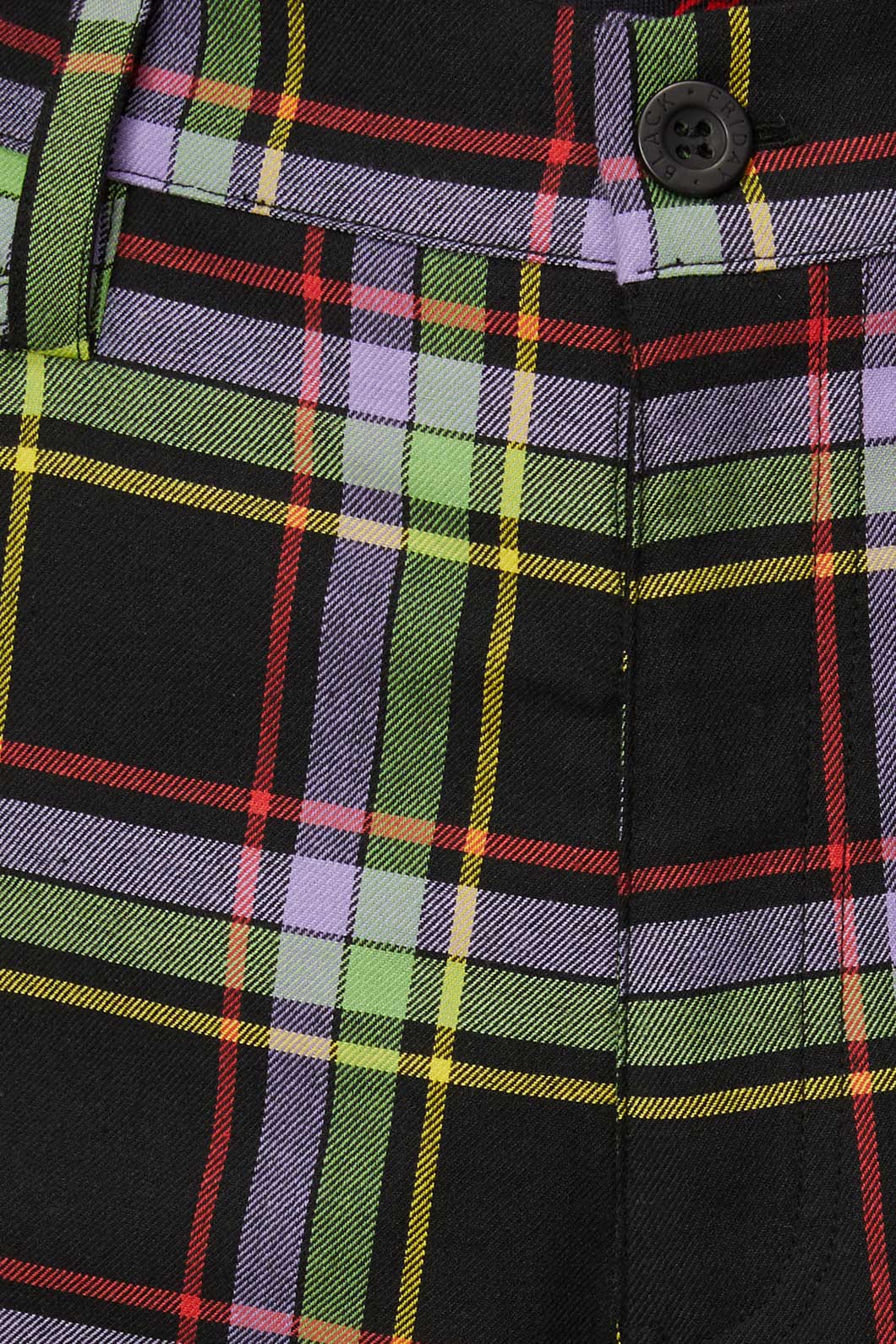 Vivid Tartan Unisex Short - Image 5