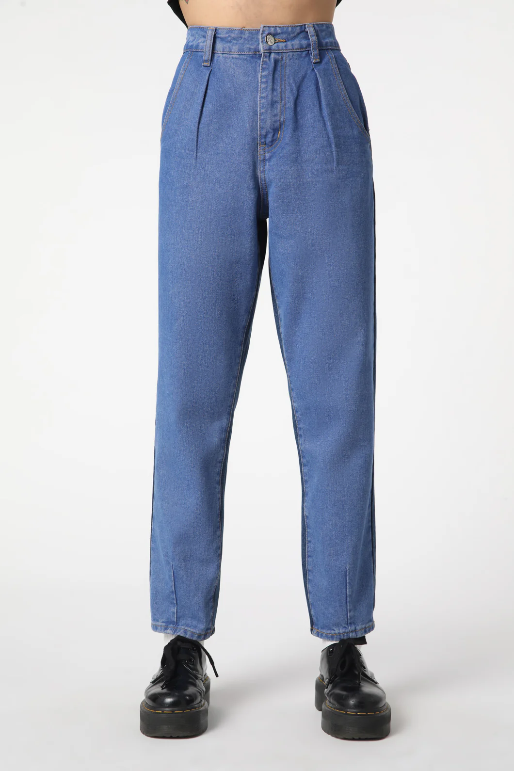 Washed Denim Goth Jean - Image 7