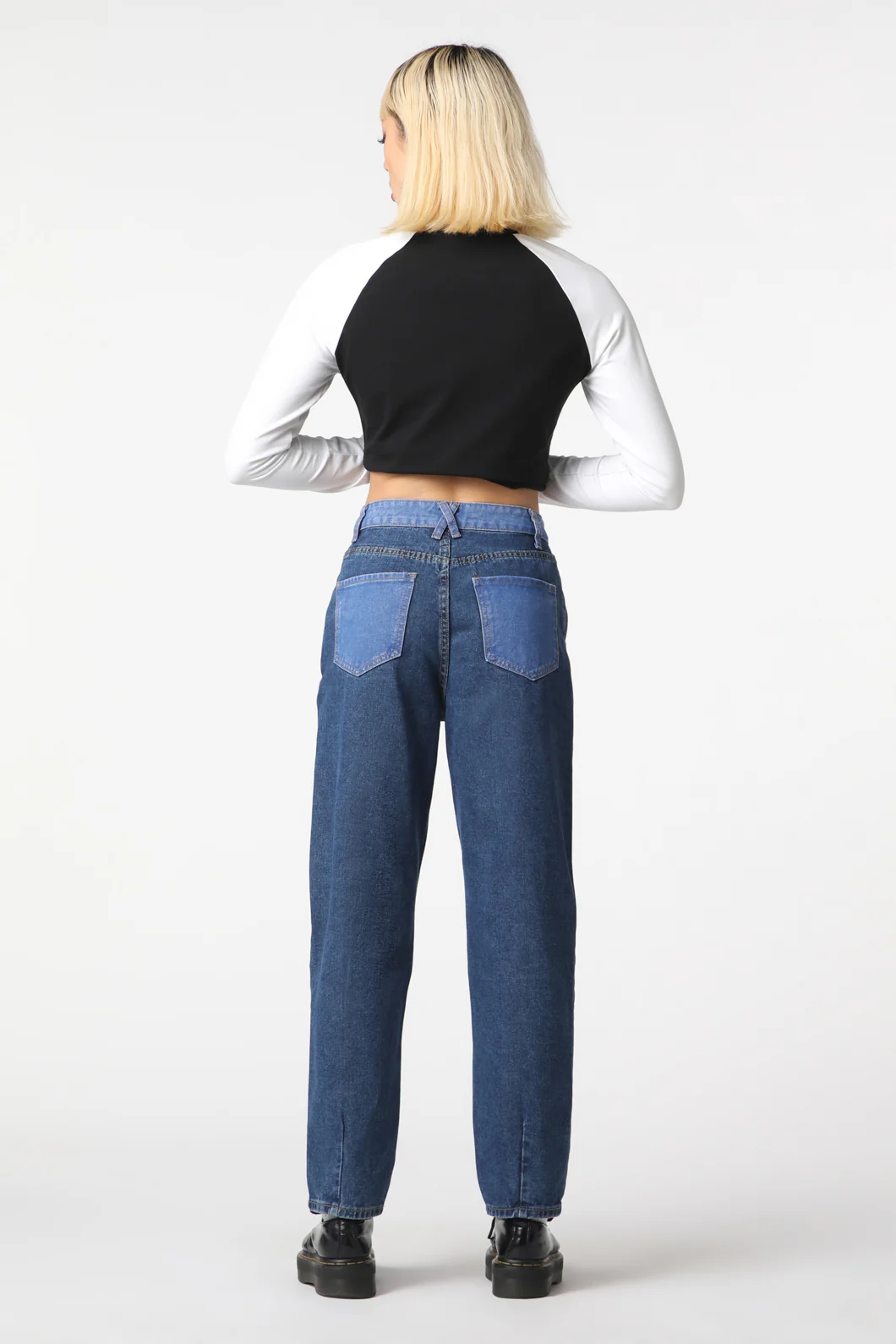 Washed Denim Goth Jean - Image 9