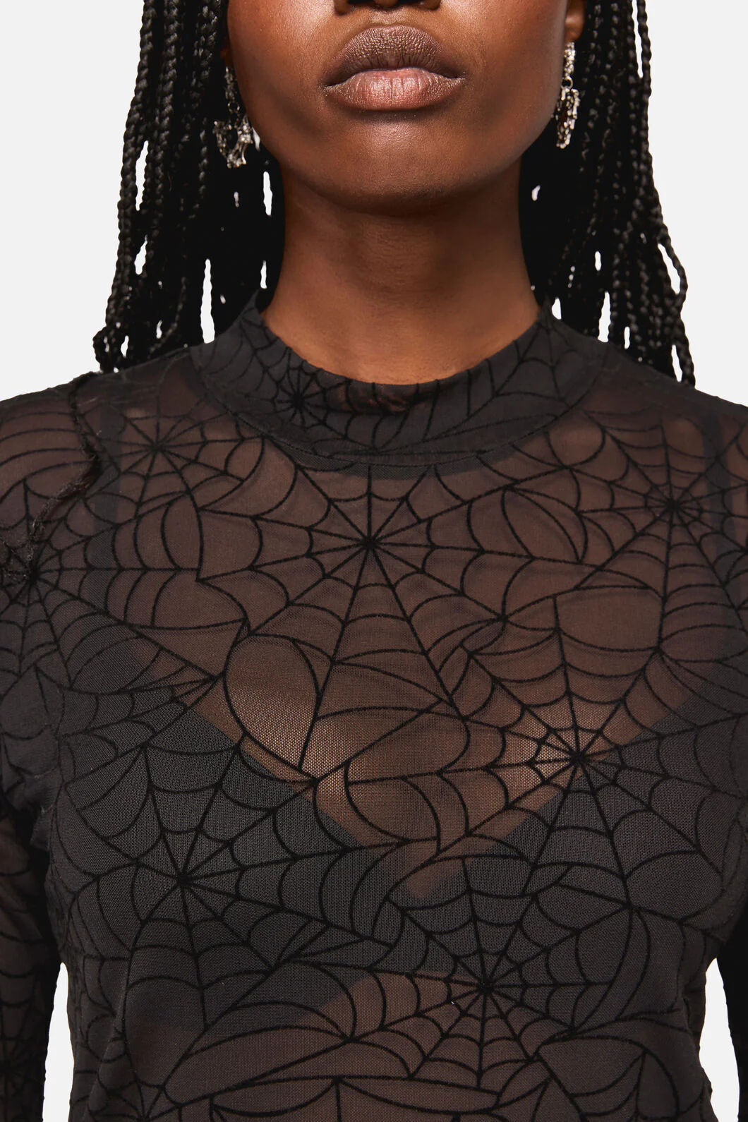 Web Flocked Mesh Top - Image 6
