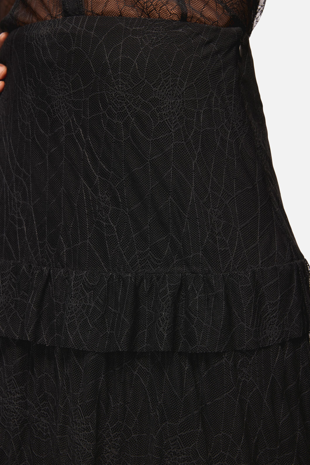 Web Lace Midi Skirt - Image 5