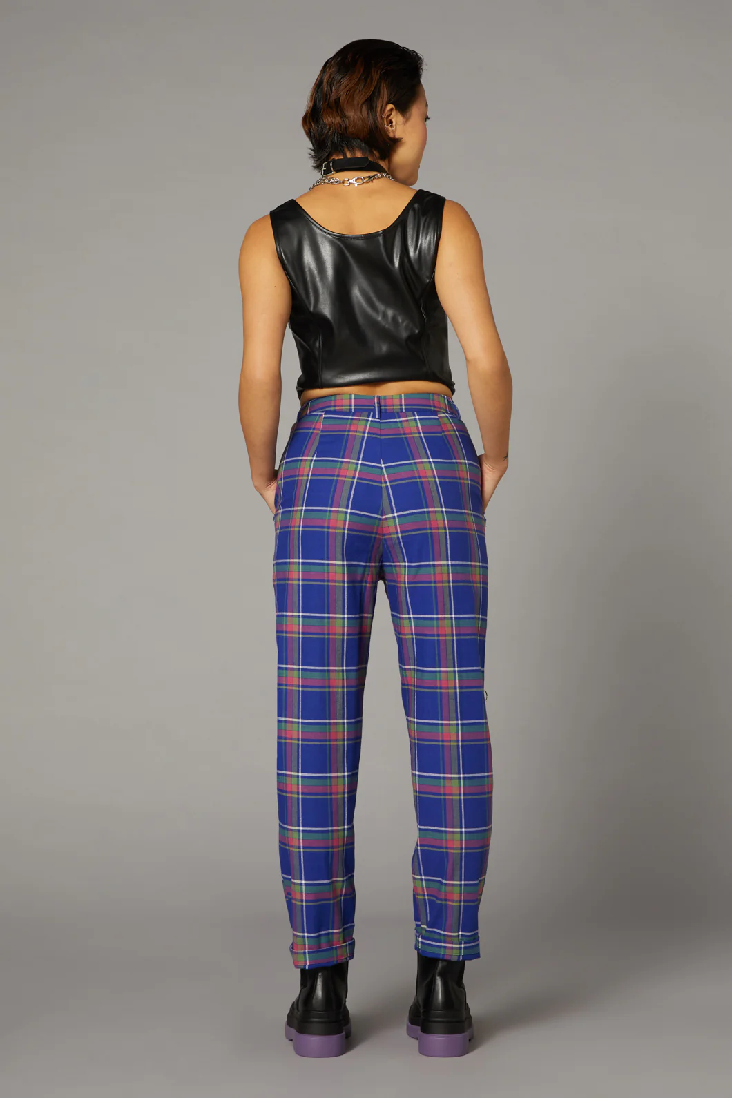 Werewolf Tartan Goth Pant - Image 4