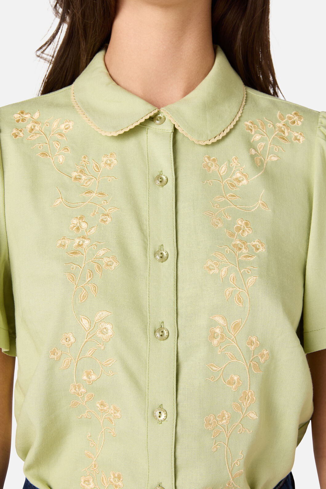 Whimsical Embroidered Blouse - Image 12