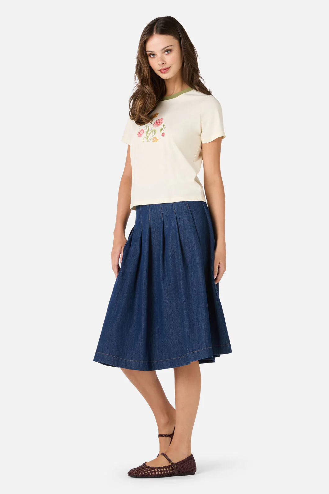 Whimsical Printed Tee - Image 3