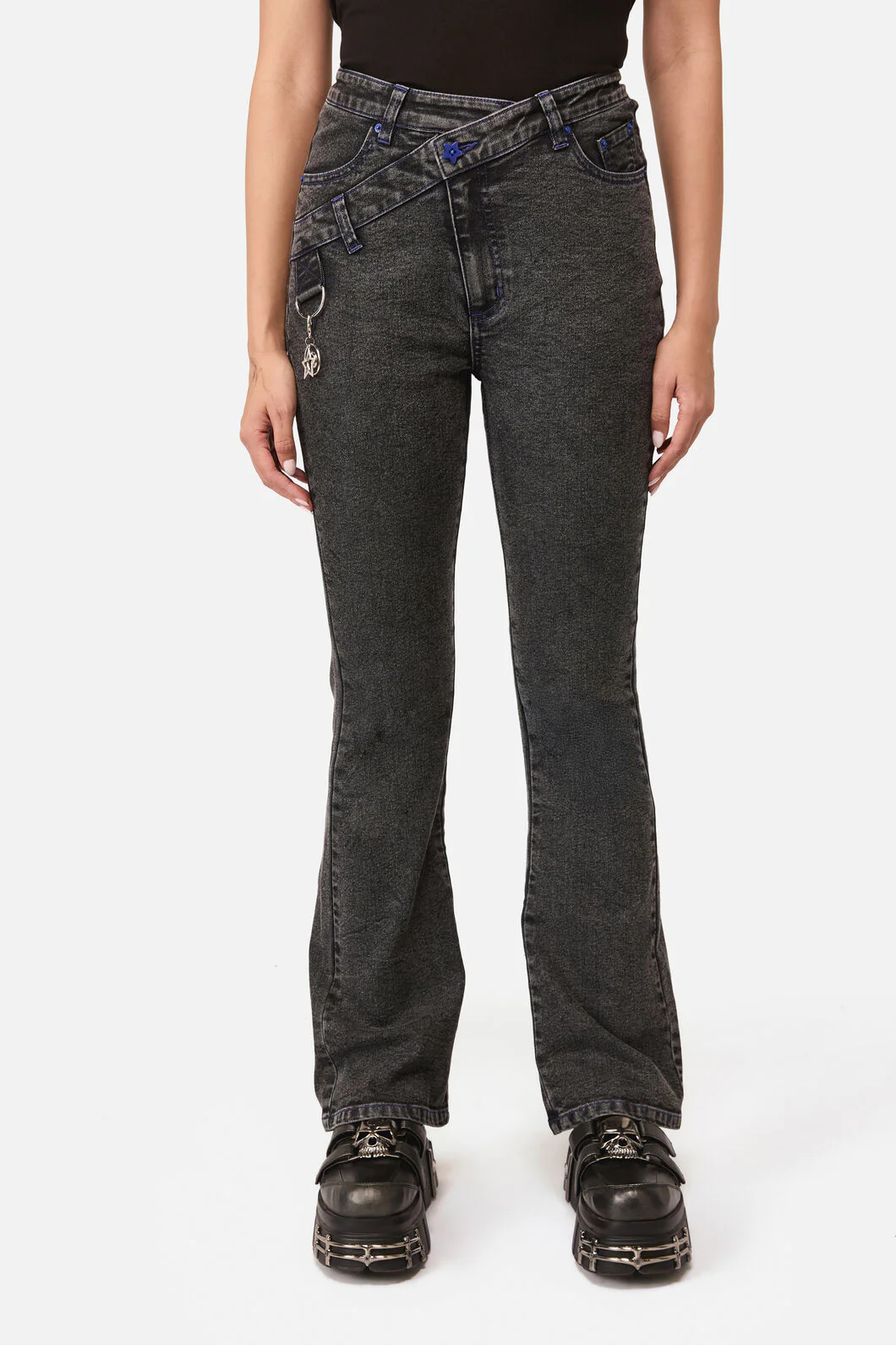 Whirl Denim V-Waist Charm Jean - Image 2