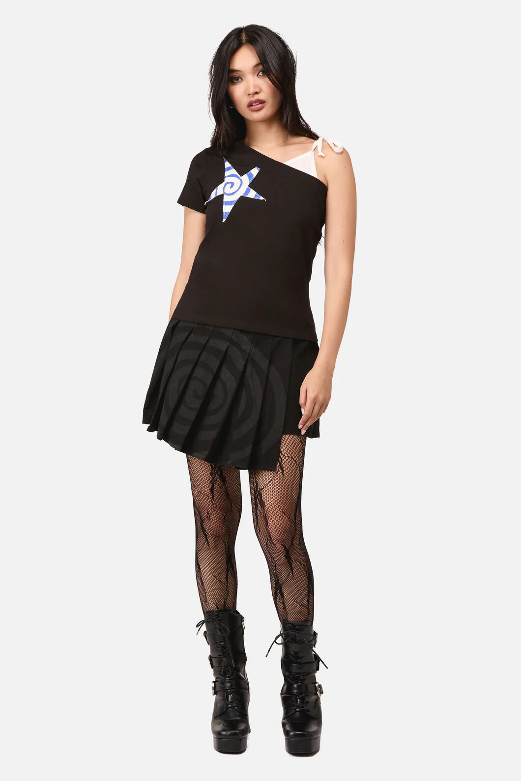 Whirl Jersey Asymmetrical Tee - Image 4