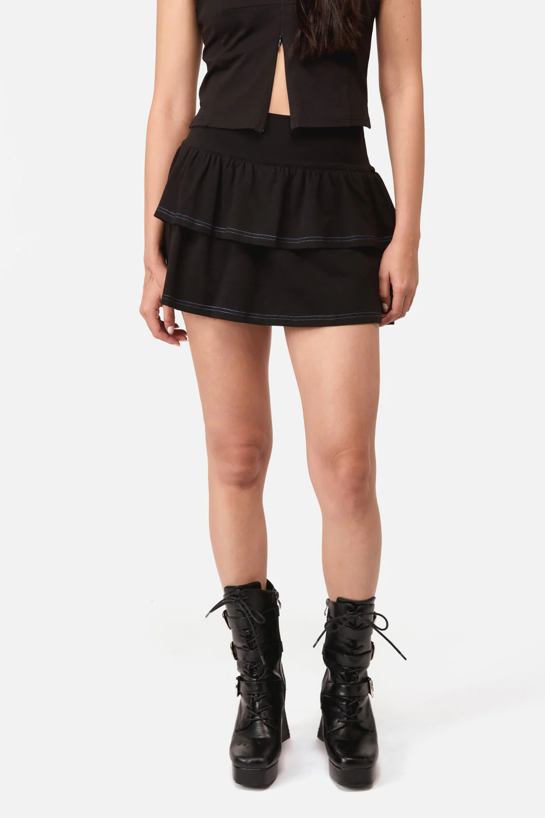 Whirl Y2K Jersey Frill Skort - Image 2
