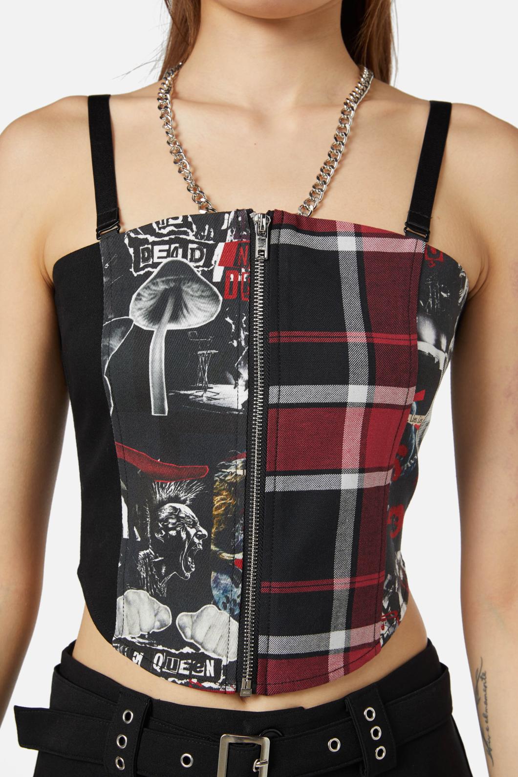 Wild Cat Panel Corset - Image 5