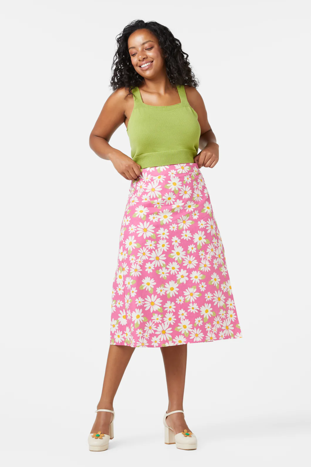 Wild Daisy Wrap Skirt - Image 5