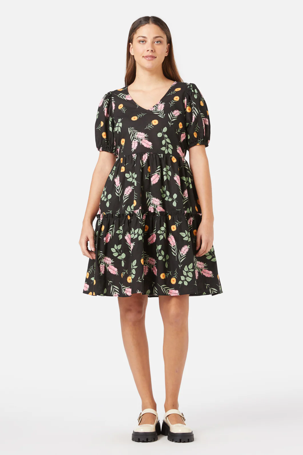 Wild Flower Mini Dress - Image 2