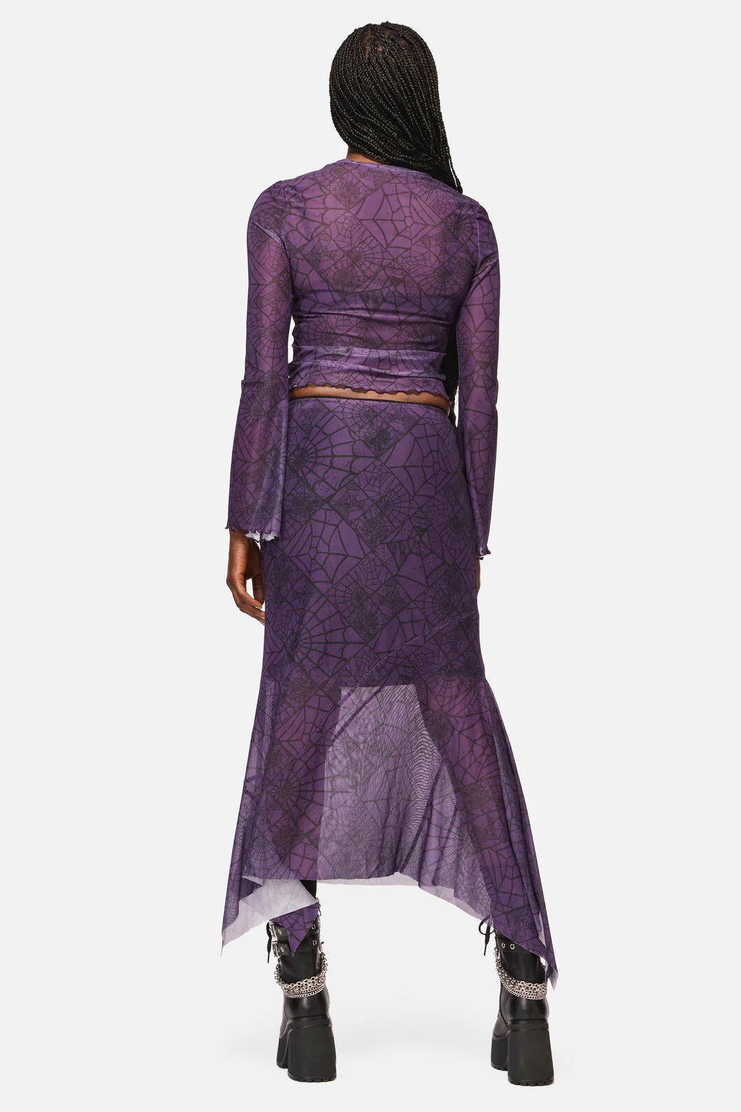 Window Web Mesh Skirt - Image 3