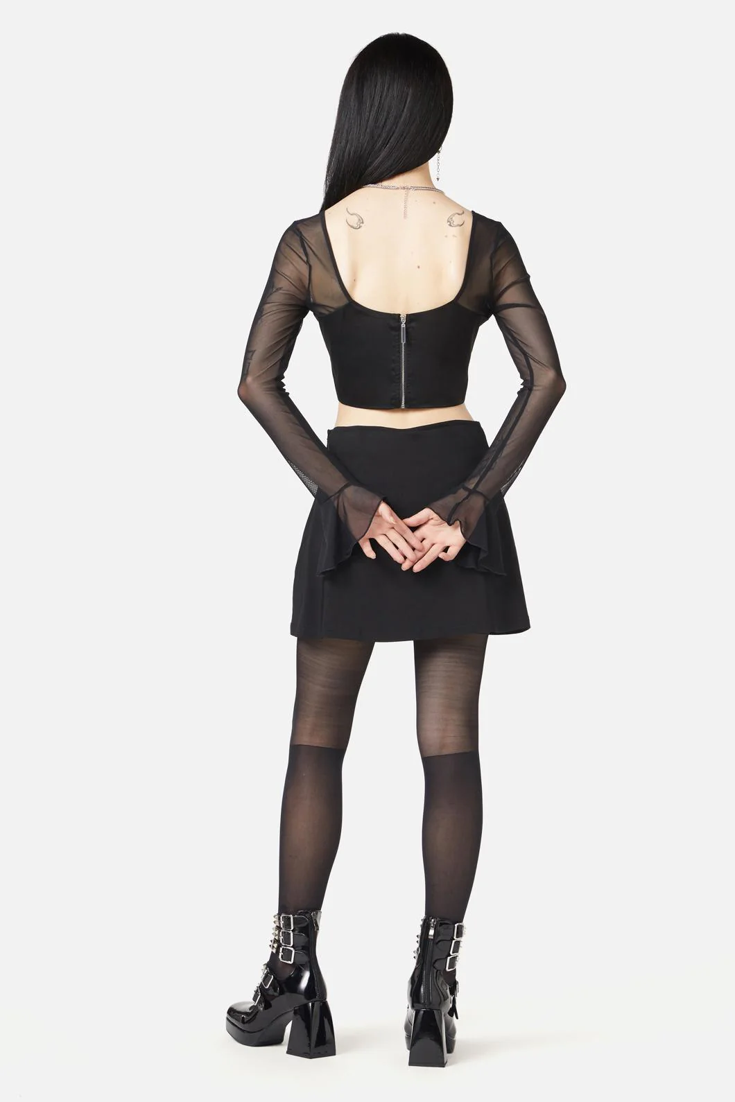 Wondering Mind Mesh Bodice - Image 4