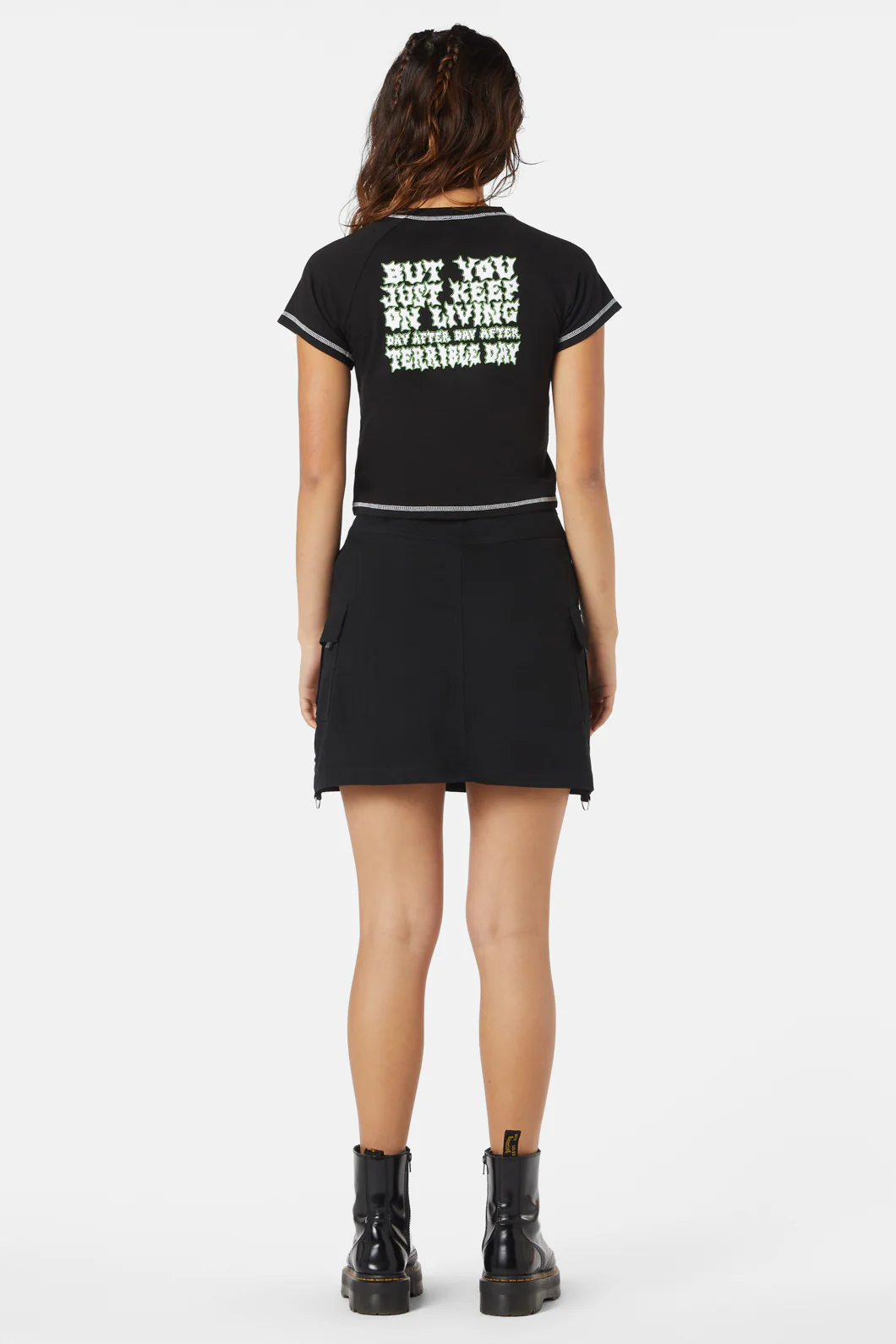 You Think You Will Die Raglan Tee - Image 4