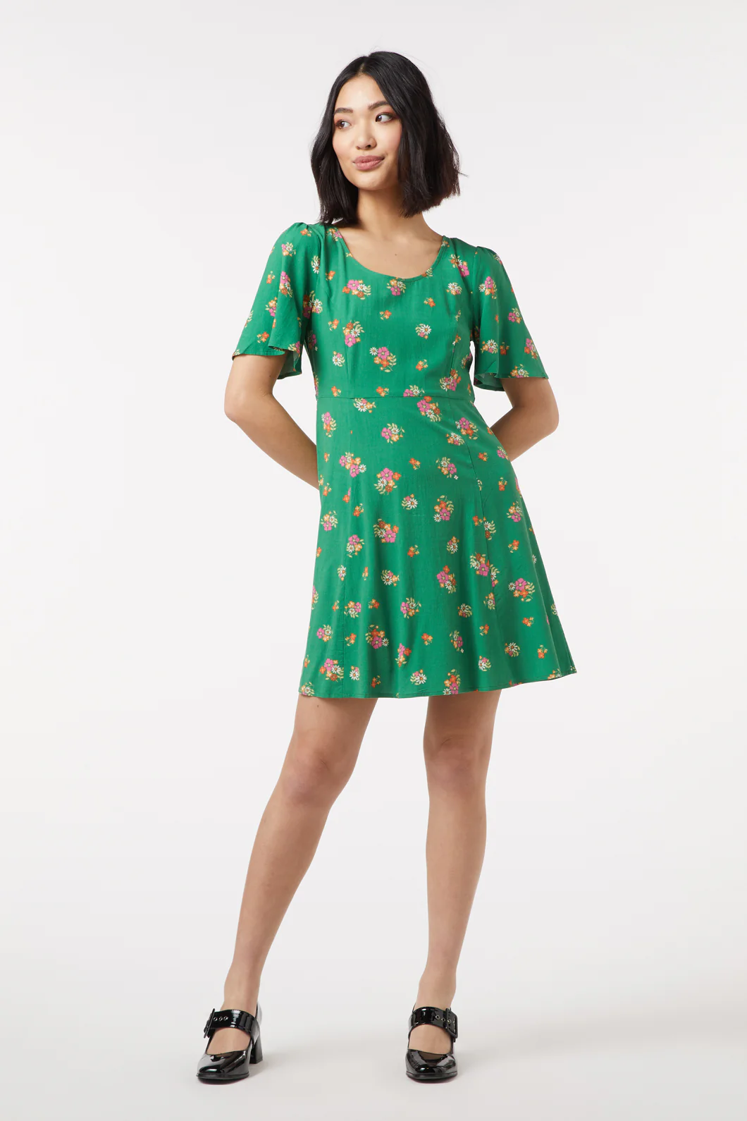 Ziva Floral Mini Dress - Image 2