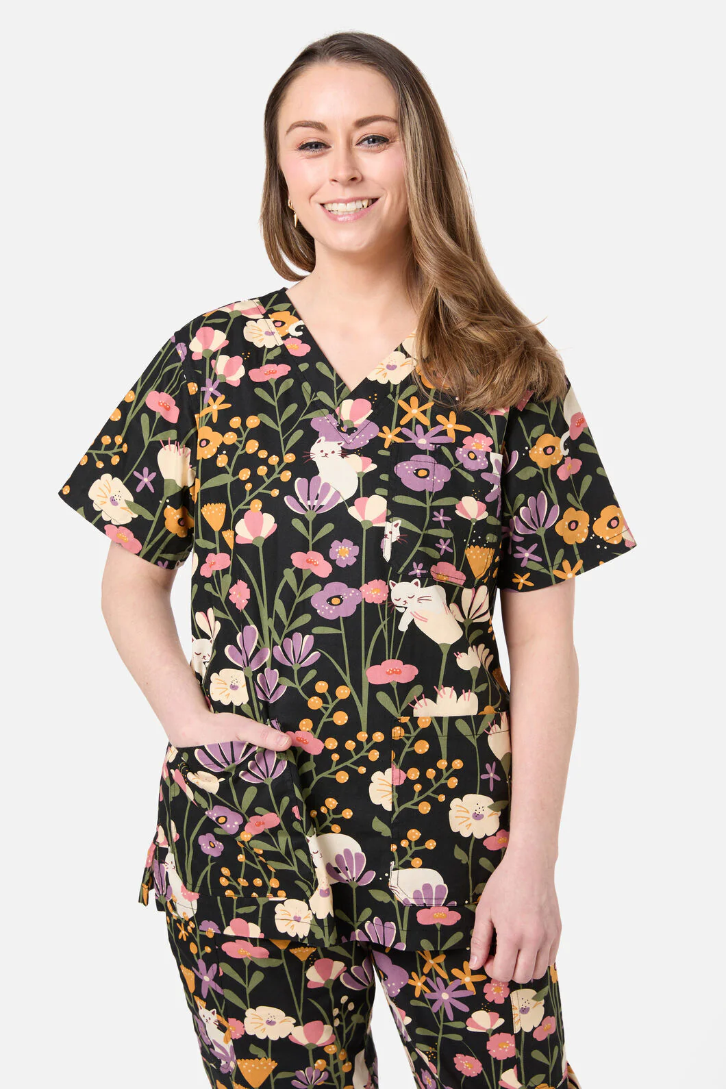 Zoe Cat scrub set - Image 2